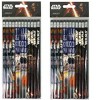 Disney Star Wars "The Force Awaken" No. 2 Lead Wood Pencils (24 Pieces) - 2 of 2