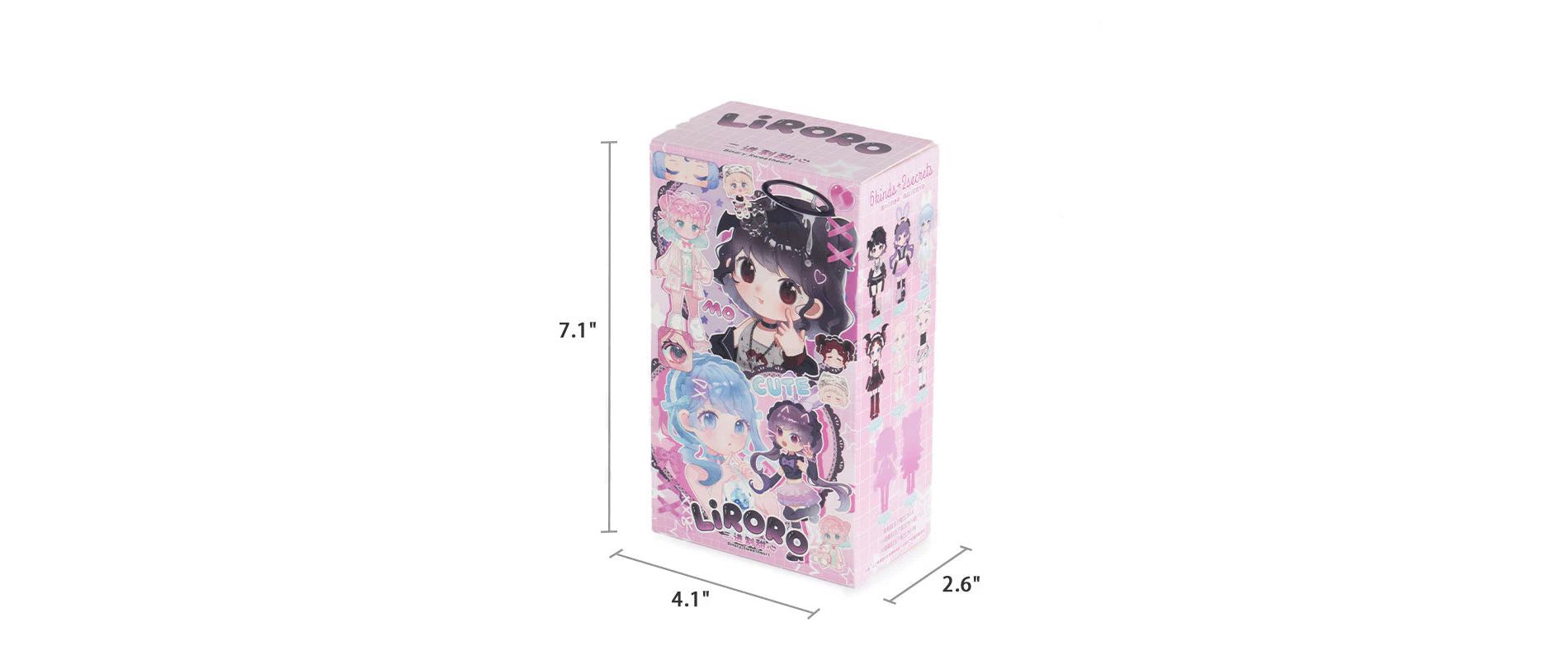 Kika Goods Liroro Binary Sweetheart Series Single Action Figure BJD Blind Box