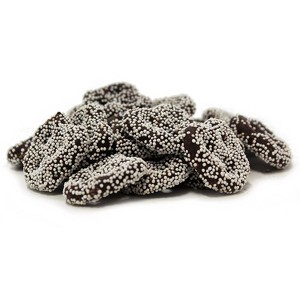 Gourmet Dark Chocolate Covered Mini Pretzels with White Nonpareil by Its Delish - 1 of 3