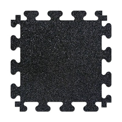 Fanmats 0.5" Titan Gym Floor Mat - Black 6pk