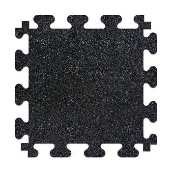 Fanmats 0.5" Titan Gym Floor Mat - Black 6pk