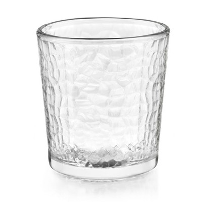 Libbey Frost Clear Crackle Textured 16-Piece Glass Set