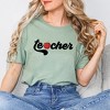 Simply Sage Market Women's Teacher Bold Apple Short Sleeve Graphic Tee - 2 of 4