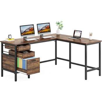 Tribesigns L-Shaped Computer Desk