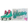 Crazy Skates Glam Roller Skates For Women And Girls - Dazzling Glitter Sparkle Quad Skates - 4 of 4