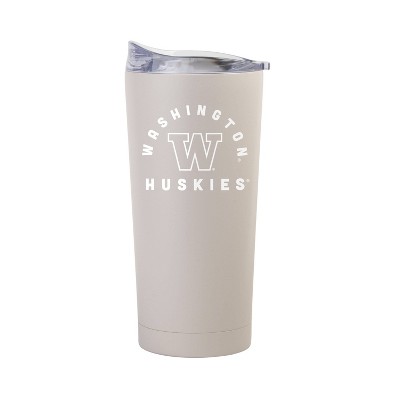 NCAA Washington Huskies Sand Powder Coat Tumbler - 20oz