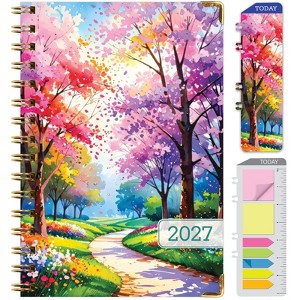 Excello 2027 15-Month Hardcover Weekly/Monthly Planner, 5.5