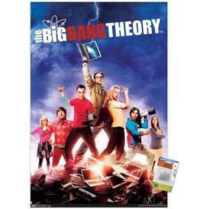 Trends International The Big Bang Theory - Key Art Unframed Wall Poster Prints - 1 of 4