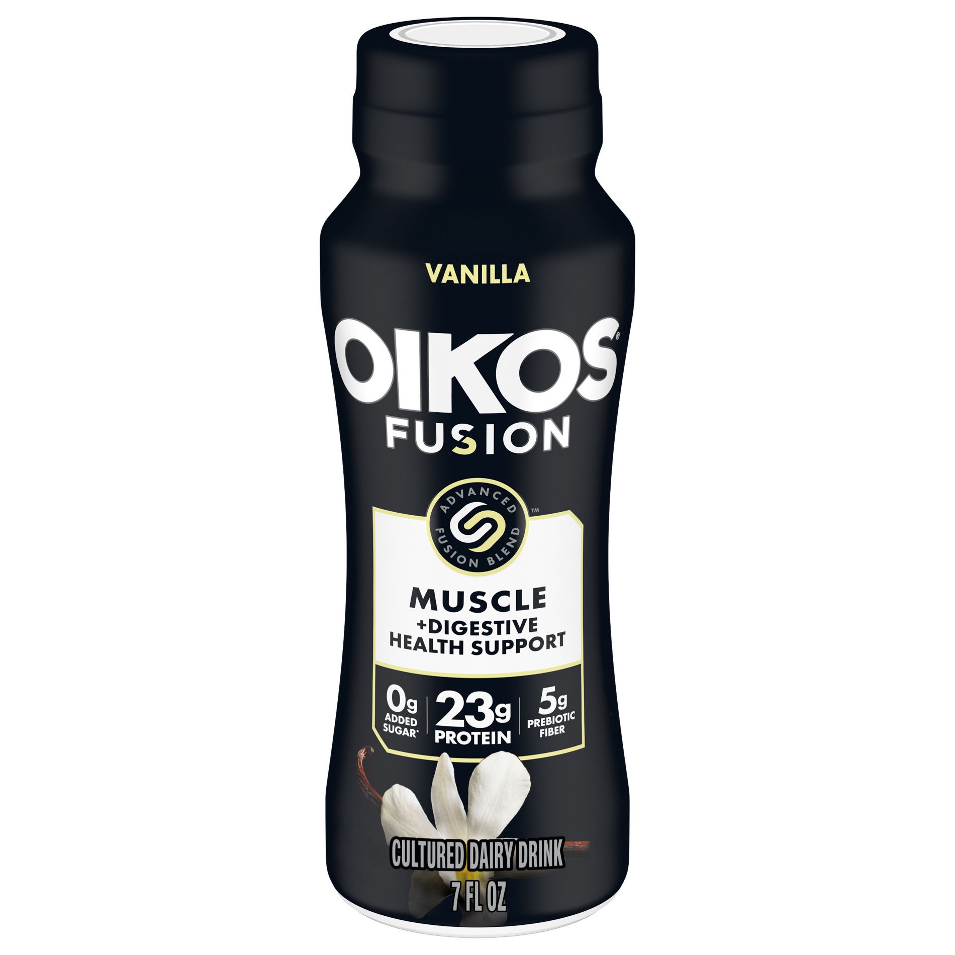Oikos Fusion Vanilla Cultured Dairy Drink - 7 fl oz