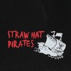One Piece Live Action Straw Hat Pirates Compass Adult Black Snapback Hat - 2 of 4