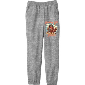 "Parking Lot Pioneer" Old West Wagon Football Cowboy Youth  Jogger Pants- - 1 of 2
