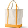 Lands' End Open Top Canvas Tote Bag - 3 of 3