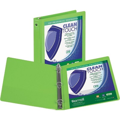 Samsill Clean Touch 3 Ring View Binder Protected 17385/17285