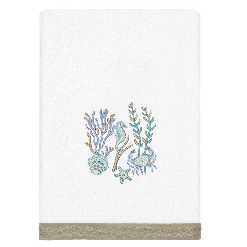 Aaron Design Embellished Towel Set - Linum Home Textiles, 2 of 11