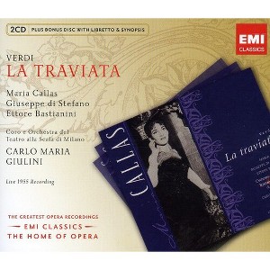 Verdi & Giulini & Callas & Distefano & Bastianini - La Traviata (CD) - 1 of 1