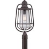 Marine 1-Light Western Bronze Outdoor Post Lantern - 2 of 4