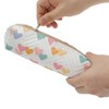 Unique Bargains Heart Print Pencil Case for Office Organizer - 4 of 4