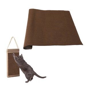 Unique Bargains Self-Adhesive Cat Scratch Mat - 1 of 4