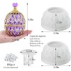 JDICTION Silicone Jar Resin Mold with Lid - 100Pcs Rhinestone Included for DIY Jewelry Storage, Candle Jars & Craft Gifts - 2 of 4