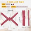 Unique Bargains Foldable Heat Resistant Non-Slip Silicone Trivet Mat for Pots Coasters - 2 of 4