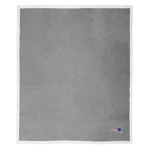 Nfl New England Patriots Waffle Trend Throw Blanket Target