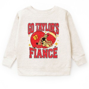Go Taylor's Fiancé Sparkle - Kids Toddler Sweatshirt and Kids Youth Sweatshirt - 1 of 2