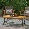 Dexmalle Outdoor Acacia Wood Coffee Table - 2 of 4