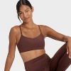 Women's Everyday Soft Light Support Strappy Sports Bra - All In Motion™ - 3 of 4