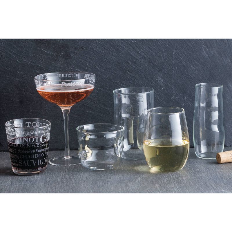 14oz 4pk Glass Farm To Table Wine Glasses - Rosanna, 2 of 4