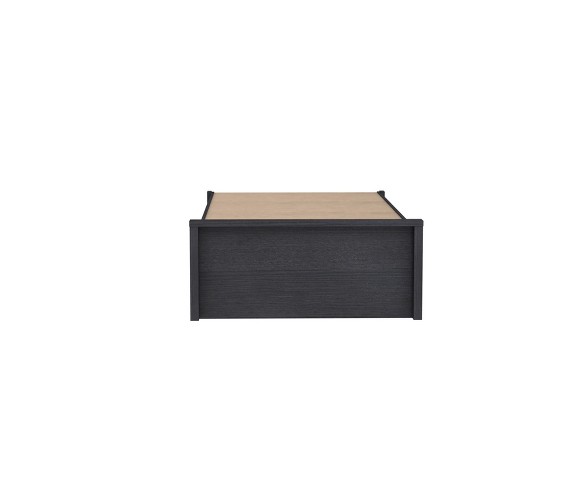 Twin Cary Platform Bed Black/White - Loft 607