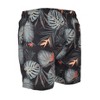Burnside Men's Swimwear Quick Dry 5" Inseam Swimsuit | Moss Palm Leaves X-Large - 2 of 4