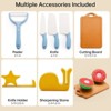 Topteng 21Pcs Cutting Play Food, Vegetable Fruits Toys Set for Kids - 4 of 4