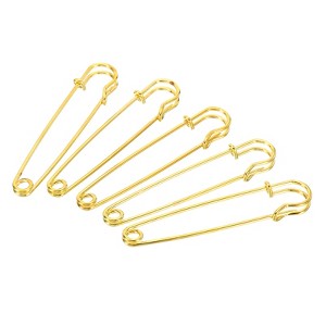 Unique Bargains Large Metal Sturdy Sewing Safety Pins for Blankets 20 Pcs - 1 of 4
