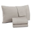 600 Thread Count 100% Cotton Solid Sheet Set - Isla Jade - 3 of 4