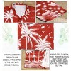 LA LEELA Mens Hawaiian Shirts Short Sleeve Button Down Shirt Men's Holiday Shirts Summer Beach Casual Aloha Tropical Shirts for Men Funny - 3 of 3
