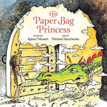 Paper Bag Princess (Board Book Unabridged) - by  Robert Munsch