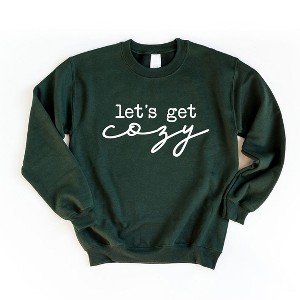 Simply Sage Market Women's Graphic Sweatshirt Let's Get Cozy - 1 of 4