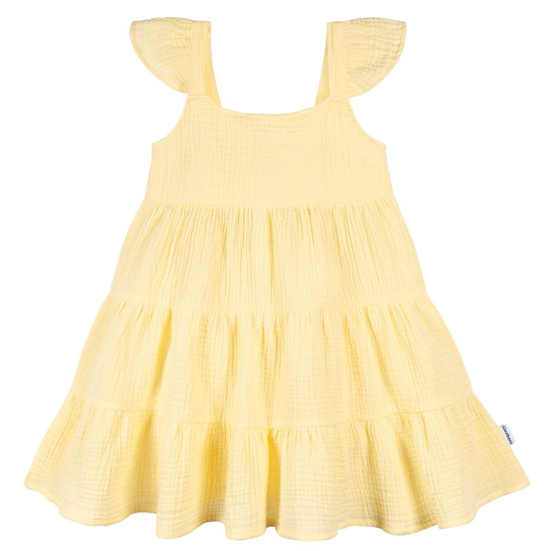 Gerber Toddler Girls' Sleeveless Gauze Dress, 1 of 6