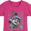 Girls' - Paw Patrol - Rubble & Crew Fitted Short Sleeve Graphic T-Shirt - 2 of 4