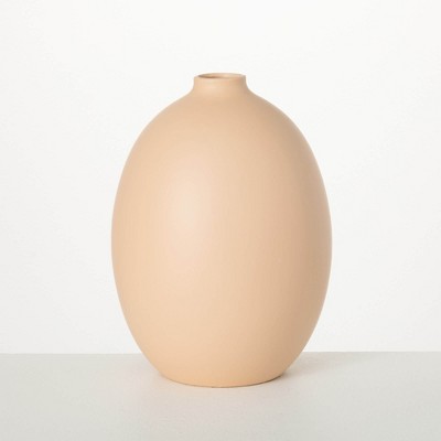 12.5"H Sullivans Matte Dune Tall Jug Vase, Multicolored