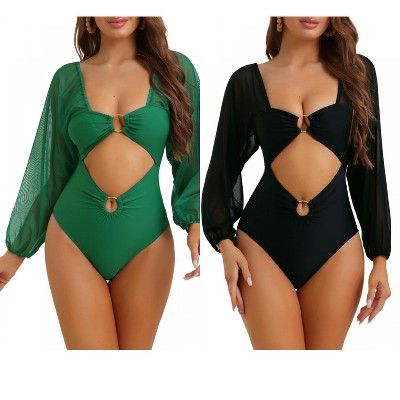 black, green