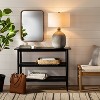 Resin Table Lamp Gray (Includes LED Light Bulb) - Hearth & Hand™ with Magnolia - image 3 of 4