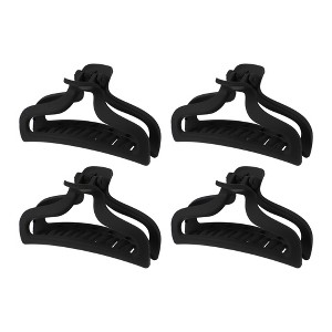Unique Bargains Women's Plastic Hair Claws 4PCS - 1 of 4