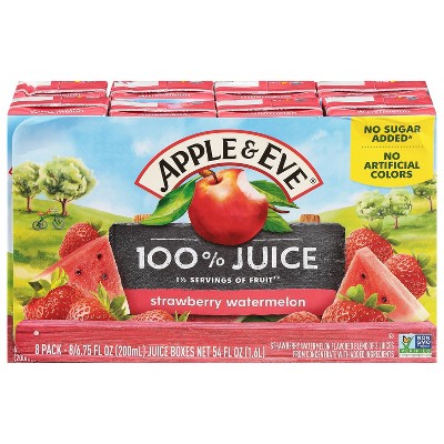 Apple & Eve Strawberry Watermelon Fruit Juice - 8pk