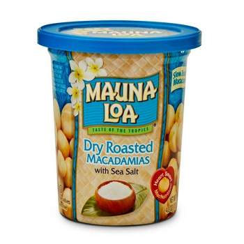 Mauna Loa Dry Roasted Macadamias with Sea Salt - 4oz