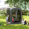 Outsunny 6 x 6ft Pop Up Screen Tent, UPF50+ Camping Gazebo with Carry Bag for Outdoor Activities - 3 of 4