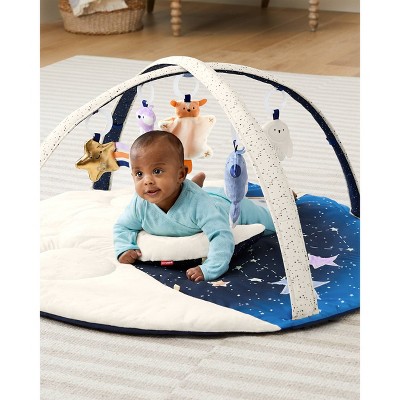 Celestial Dreams Blue and White Baby Activity Gym