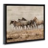 Stupell Industries Galloping Horse Herd Countryside Floating Frame Canvas Art - 2 of 4