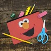 Sesame Street Elmo Face Makeup Cosmetic Bag Organizer Pouch - 2 of 4