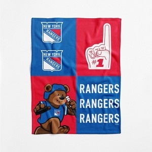 NHL Domino Swaddle Blanket - 1 of 4